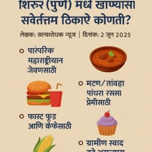 Shirur Eater’s Spots: शिरूर (पुणे जिल्हा) मध्ये स्वादिस्ट खाण्यासाठी सर्वोत्तम ठिकाणे कोणती? 