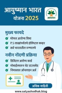 🏥 आयुष्यमान भारत योजना अपडेट्स 2025 — आरोग्यसेवेत नवा टप्पा!
