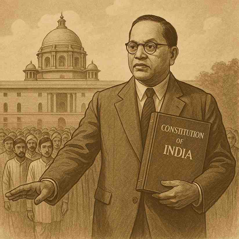 " डॉ.बाबासाहेब आंबेडकर यांचे जीवन, सामाजिक चळवळ, संविधान निर्मिती व विचारांचे सत्यशोधनात्मक विश्लेषण. संपूर्ण माहिती मराठीत."
