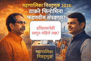 महापालिका निवडणूक 2026: ठाकरे फिनोमिना फडणवीस संपवणार का?