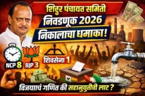 Shirur Panchayat Samiti निवडणूक 2026 निकाल : 14 गणांचा सविस्तर विश्लेषण, पक्षनिहाय समीकरणे आणि भविष्यातील राजकीय परिणाम