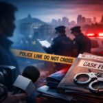 Pune journalists extortion case illustration showing police investigation and media ethics issue