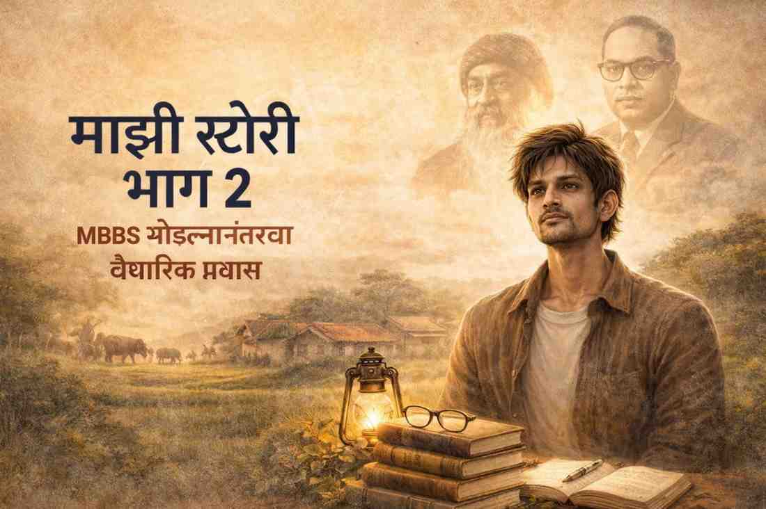 माझी स्टोरी भाग 2 – MBBS सोडून गावात परतल्यानंतरचा वैचारिक आणि मानसिक प्रवास