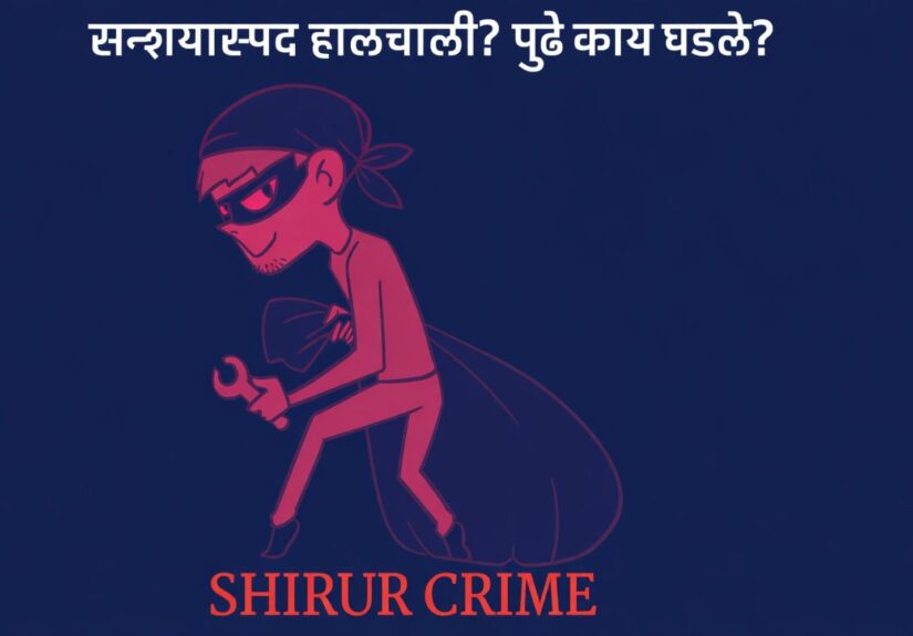 Shirur Crime suspicious activity police investigation Pune district