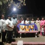 Samrat Ashok Jayanti जांबुत येथे सम्राट अशोक जयंतीनिमित्त प्रतिमांचे पूजन करून कार्यकर्त्यांनी अभिवादन केले