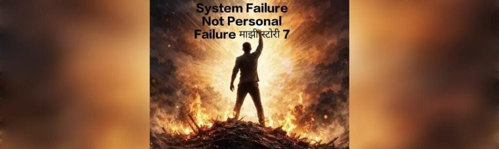 system failure not personal failure motivational Marathi story part 7 struggle success inspiration