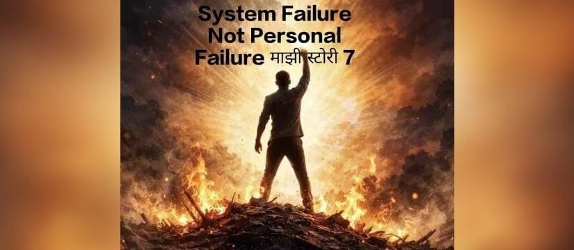 system failure not personal failure motivational Marathi story part 7 struggle success inspiration