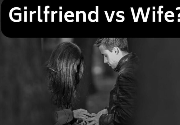 "Girlfriend vs Wife relationship comparison showing emotional distance between a couple in modern India"
