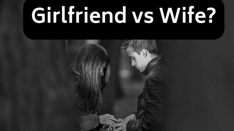 "Girlfriend vs Wife relationship comparison showing emotional distance between a couple in modern India"