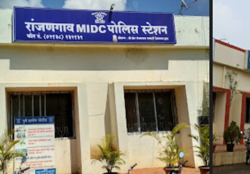 Ranjangaon MIDC police station Pune extortion case FIR 2026