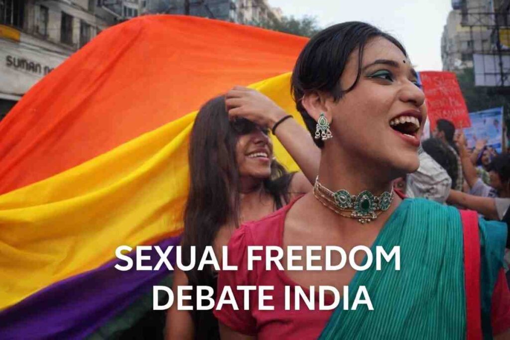 Sexual freedom debate India pride rally image social discussion gender rights