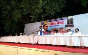 Beed To Mumbai Long March Shirur : अनुसूचित जातीतील उपवर्गीकरण रद्द करण्याच्या मागणीसाठी बीड ते मुंबई लॉंग मार्च शिरूरमध्ये दाखल