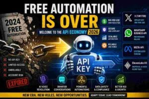 AI Automation 2026 : 2026 मध्ये Free Automation युगाचा अंत? API Economy मुळे बदललेले डिजिटल जग