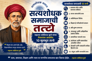 Satyashodhak Samaj Principles : सत्यशोधक समाजाची तत्त्वे कोनती होती?