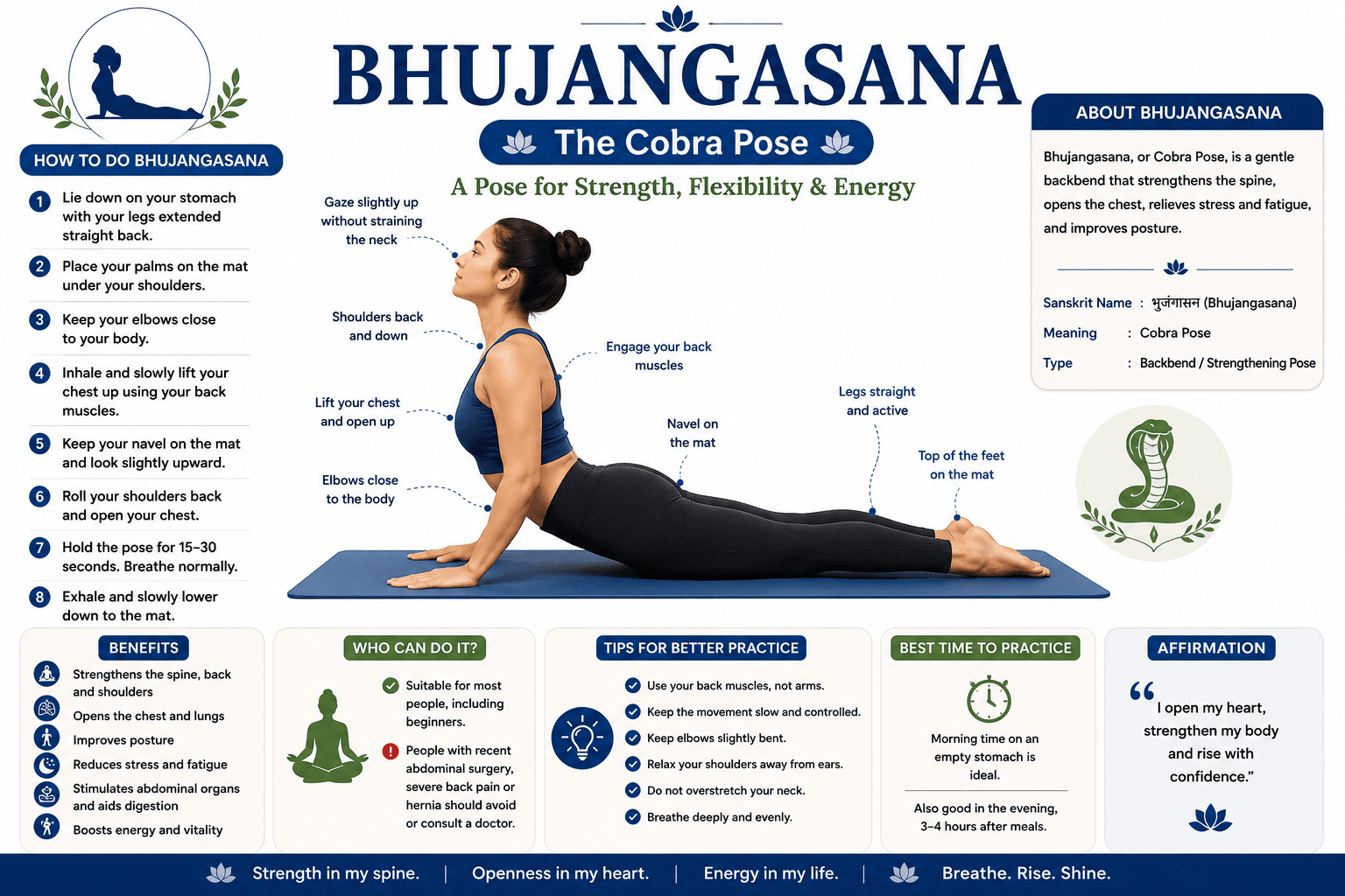 Bhujangasana