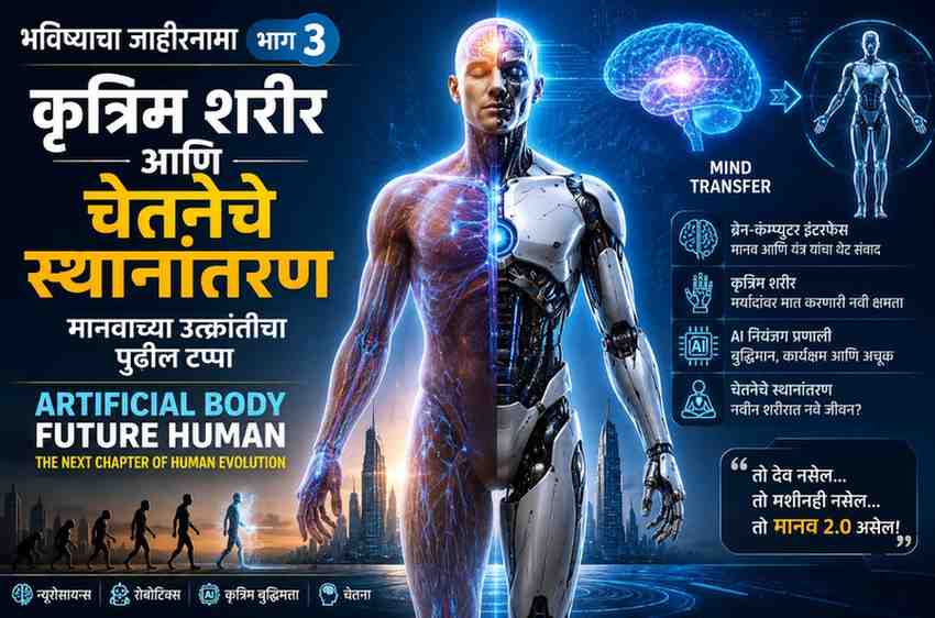 Artificial Body Future Human : भविष्याचा जाहीरनामा 3