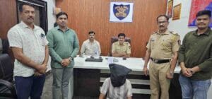 Illegal Pistol Seized Ranjangaon MIDC | ₹35,000 किंमतीचे बेकायदा पिस्टल जप्त